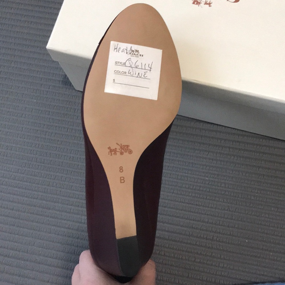 COACH Heath Wedges - NEVER WORN - Picture 3 of 5